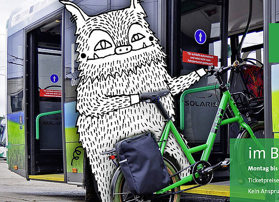 Fahrradmitnahme im Bus