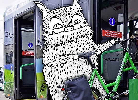 Fahrradmitnahme im Bus